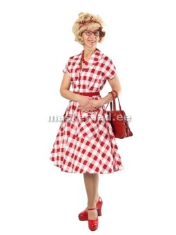 50 - ndate punane ruuduline...