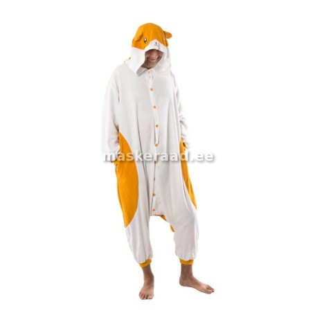 Naljakas hamstri kostüüm täiskasvanutele