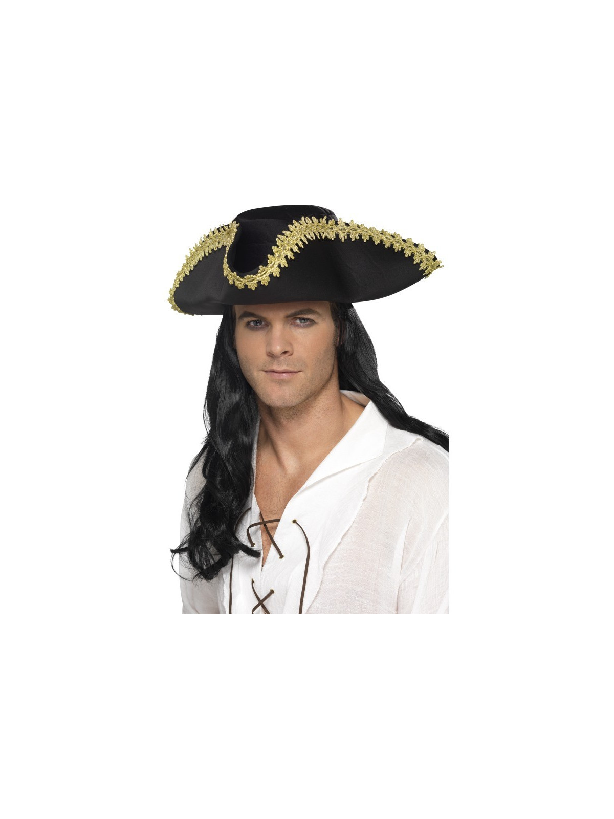 Kolmnurkne kaabu, kuldse äärega