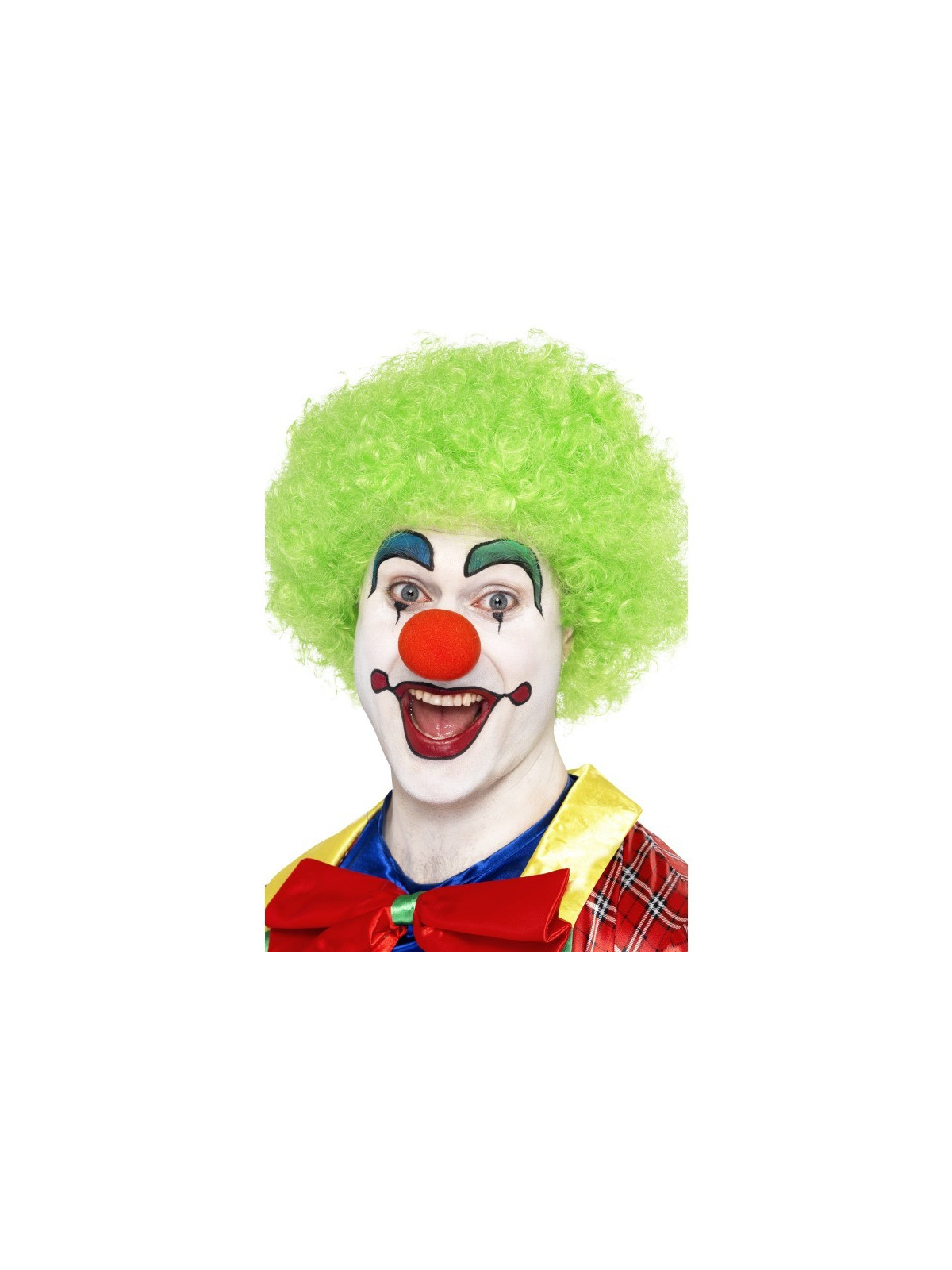 Klouni parukas,roheline