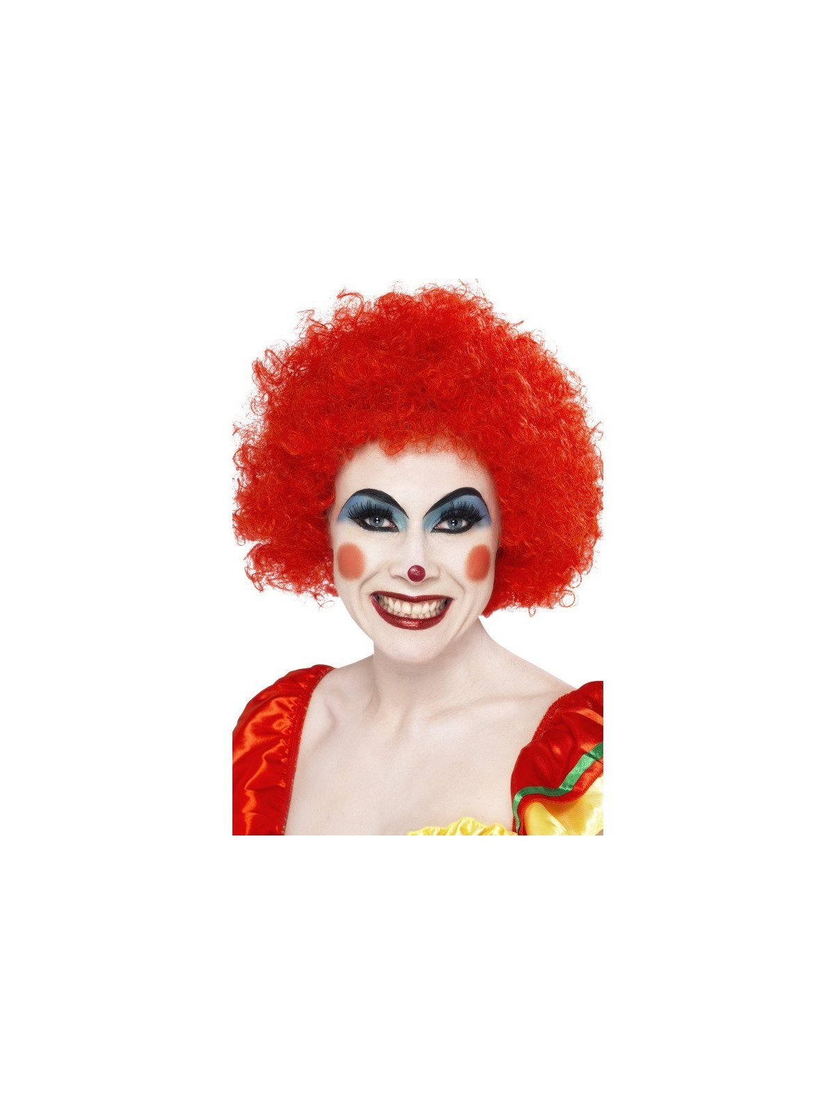 Klouni parukas, punane
