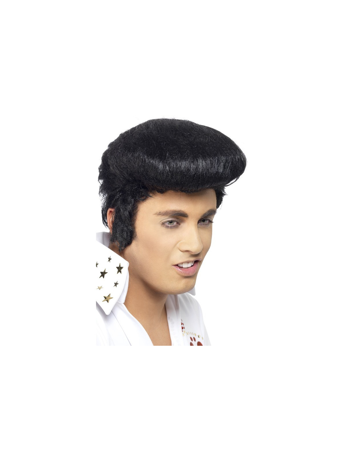 Parukas, must Elvis