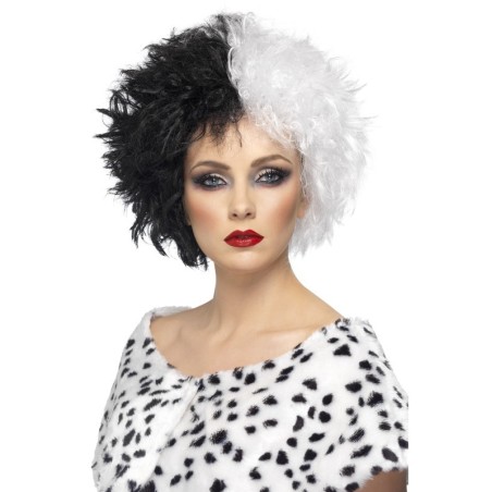 Parukas must-valge, Cruella