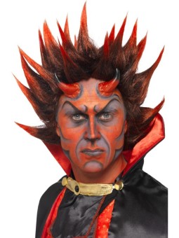 Parukas, punaste ogadega