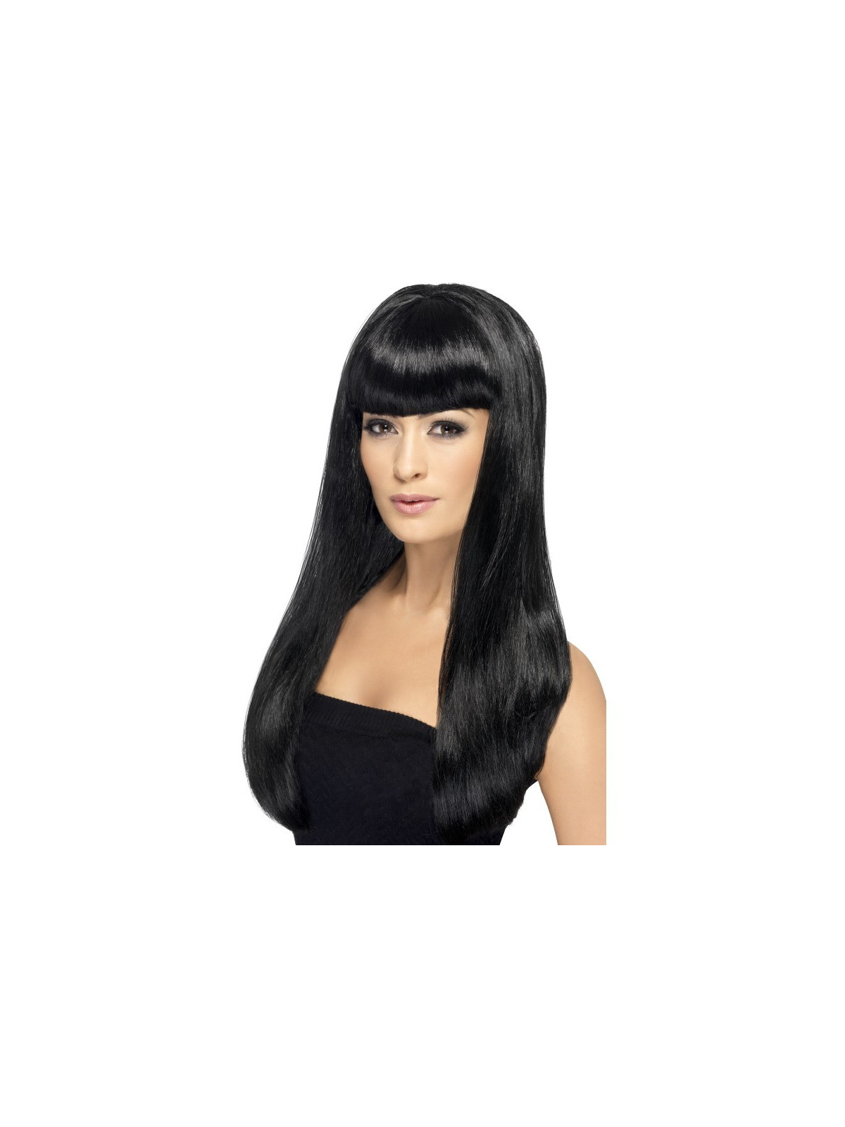 Parukas, must poolpikk, tukaga