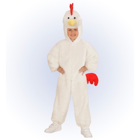 Laste pehme valge kana kostüüm | Maskeraad