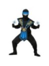 BLUE KOMBAT NINJA WITH WEAPONS (128 cm / 5-7 Years)