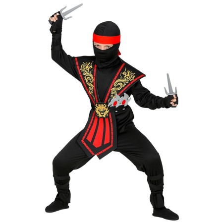 Punane Ninja koos relvadega (140 cm) | Maskeraad
