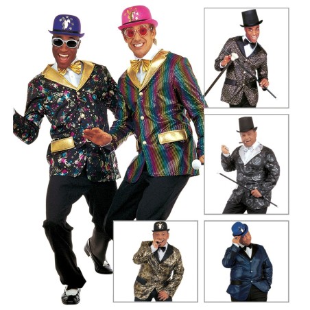 PARTY TIME JACKET WITH BOW TIE (XL)