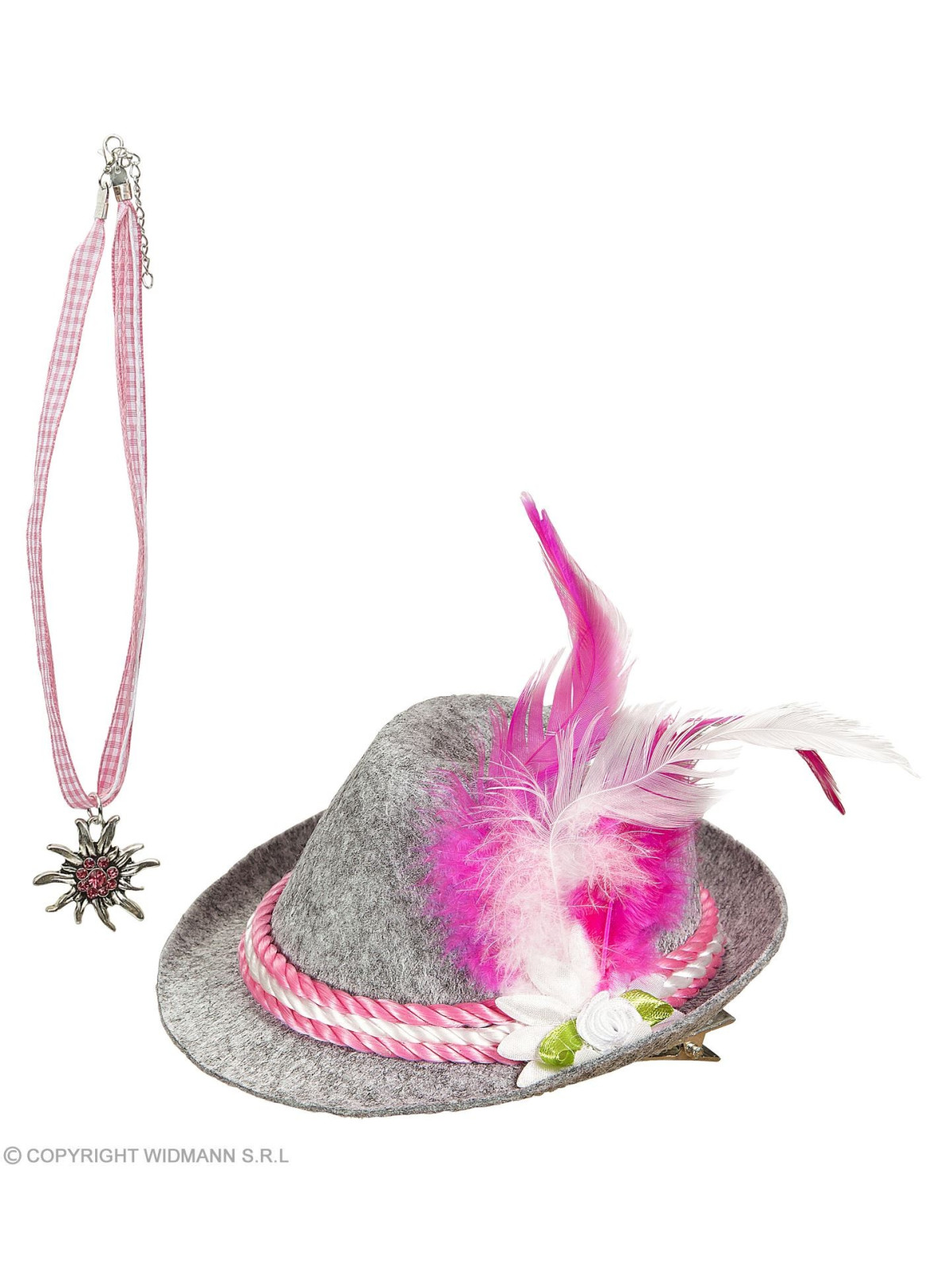 "BAVARIAN" (mini hat & necklace)