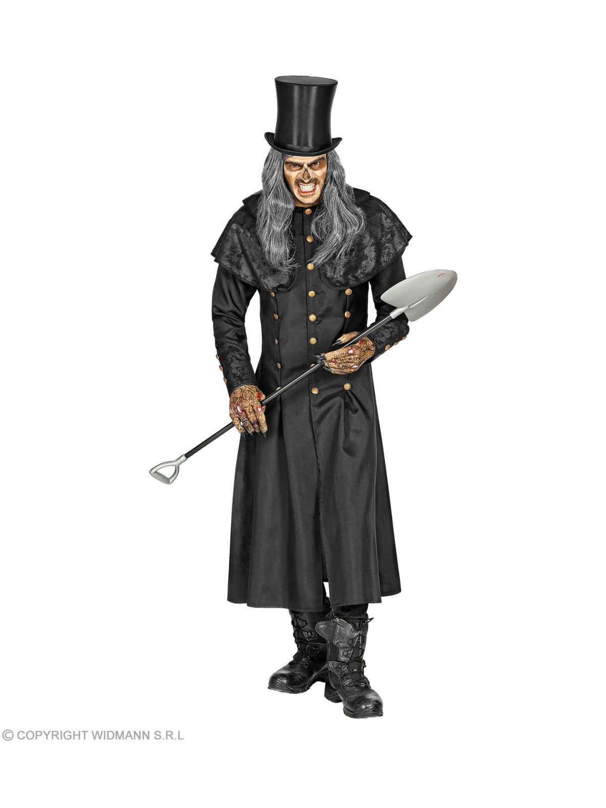 "UNDERTAKER" (cape with tippet) M/L