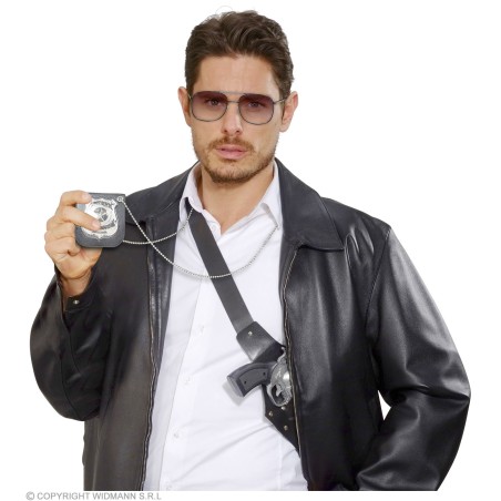 "CLIP ON POLICE BADGE"