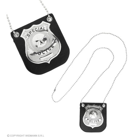"CLIP ON POLICE BADGE"