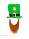 "LEPRECHAUN TOP HAT WITH BEARD"