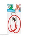 "PROFESSIONAL STETHOSCOPE" red
