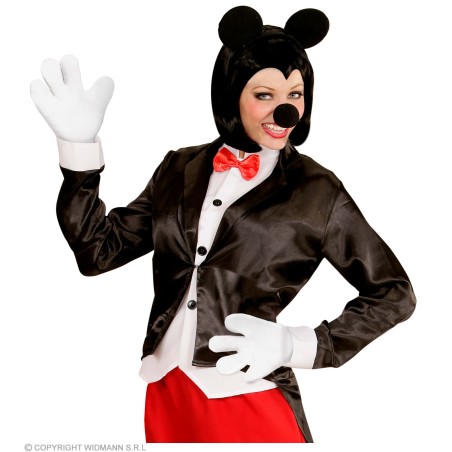 "MOUSE" dress-up set (ears, nose, gloves)