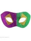 "MARDI GRAS GLITTER EYEMASK"