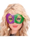 "MARDI GRAS GLITTER EYEMASK"