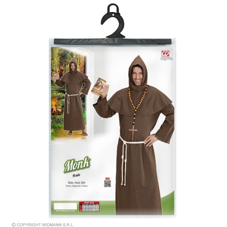 "MONK" (robe, belt, hood) XL