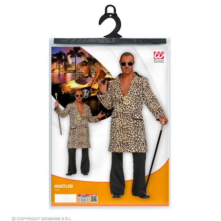 Kupeldaja mantel leopardimustriline XL | Maskeraad