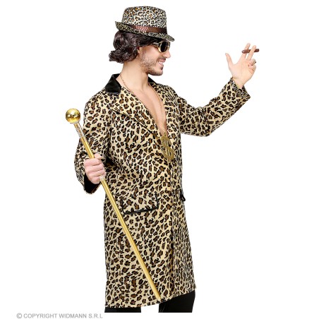 Kupeldaja mantel leopardimustriline XL | Maskeraad