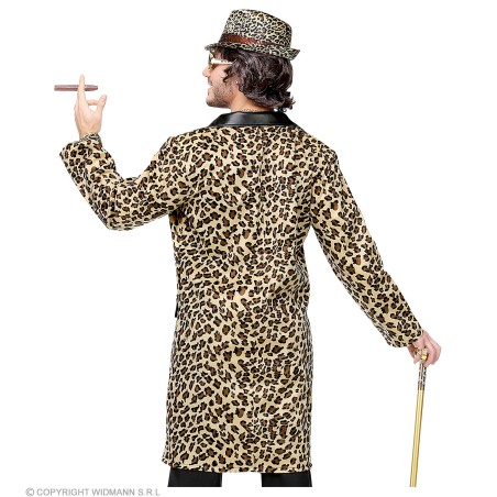 Kupeldaja mantel leopardimustriline XL | Maskeraad