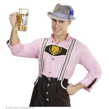 Felt "BAVARIAN FEDORA WITH FEATHERS"