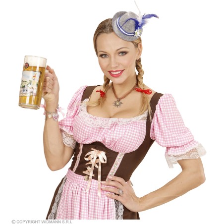 "STRASS EDELWEISS NECKLACE"