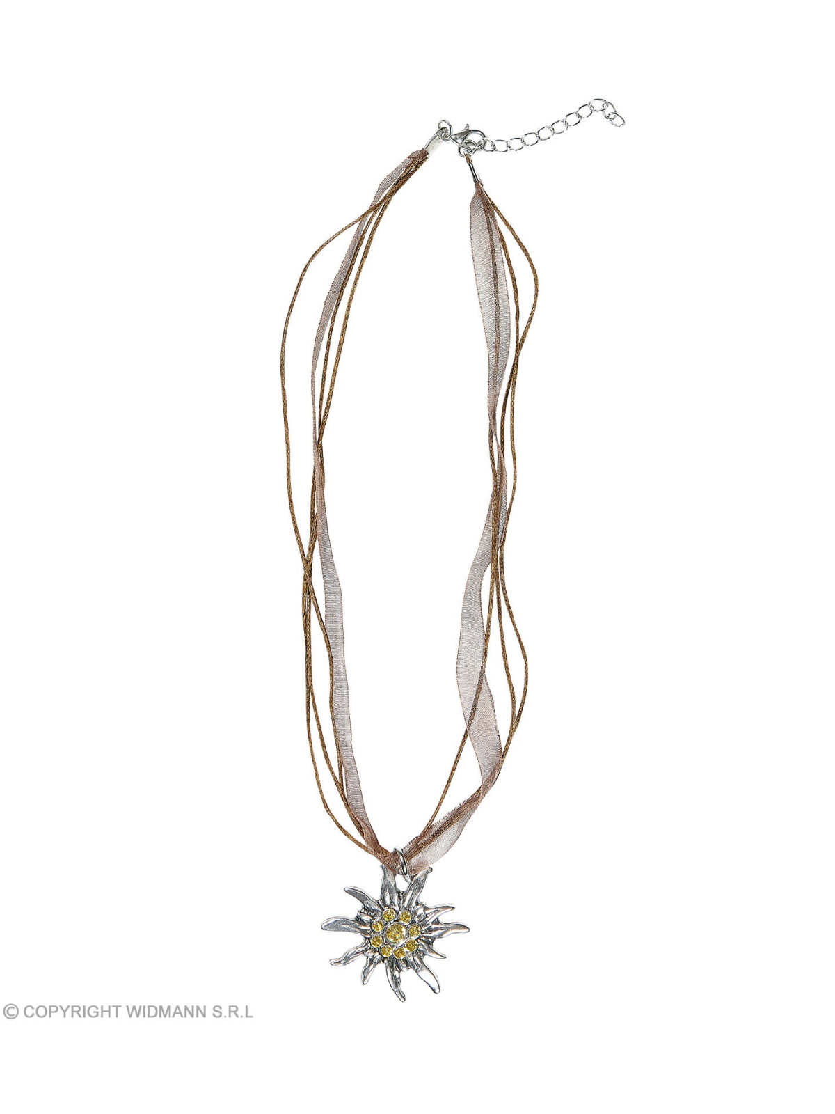 "STRASS EDELWEISS NECKLACE"