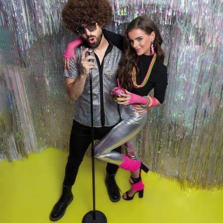 Lühikeste käistega diskosärk L | Maskeraad