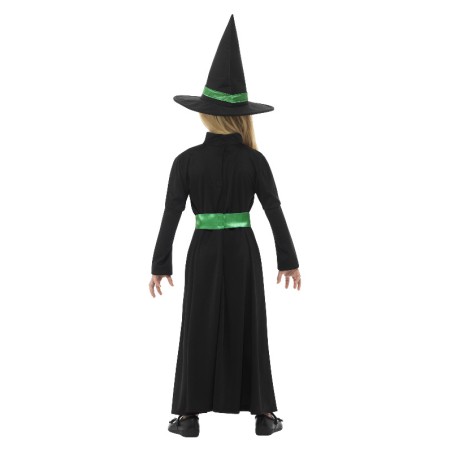 Laste nõia kleit rohelise lindiga | Maskeraad