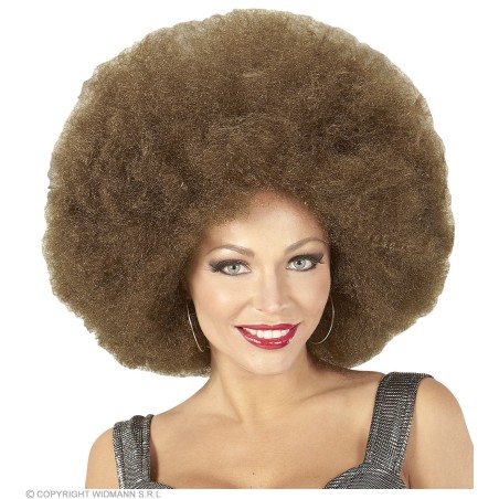 Top quality "BROWN OVERSIZED AFRO WIG" in polybag