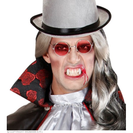 "CHARACTER GLASSES WITH RED LENSES"