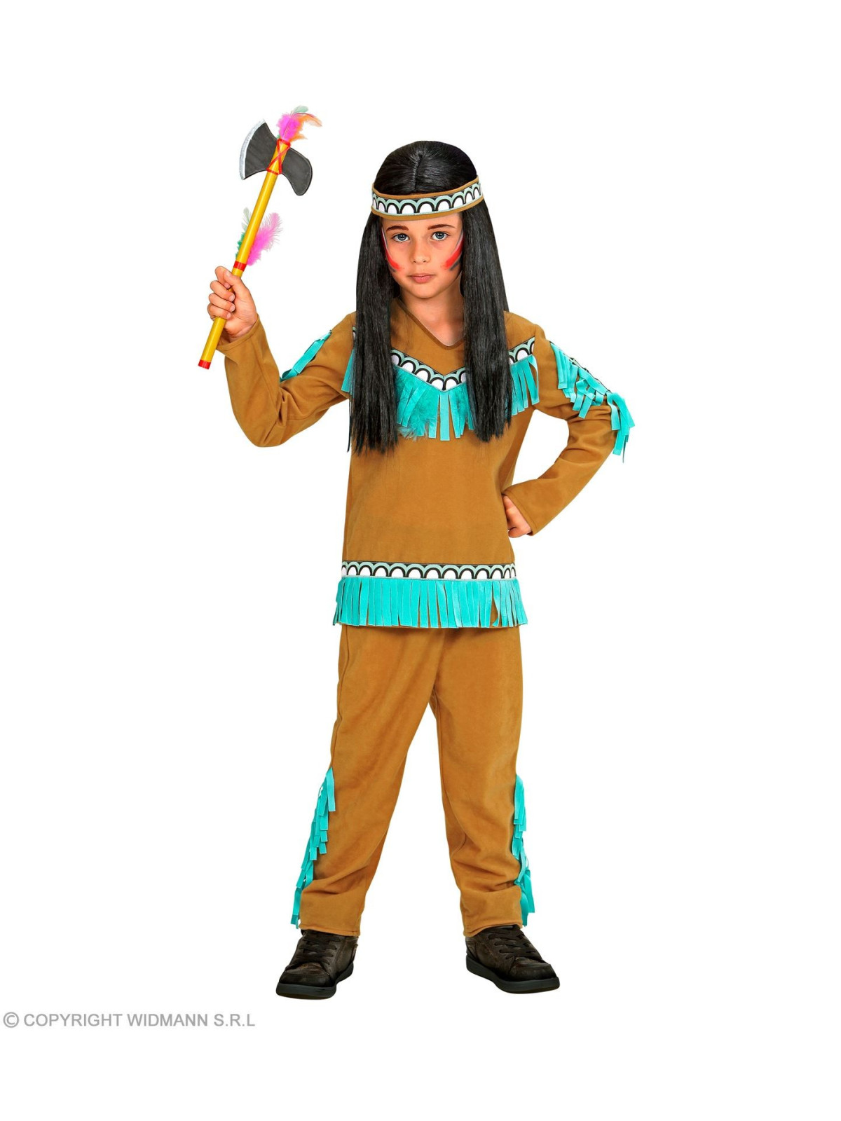 "INDIAN" (coat, pants, headband)