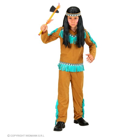 "INDIAN" (coat, pants, headband)