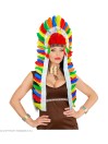 "EXTRA LONG NATIVE INDIAN HEADDRESS" abt. 160 cm