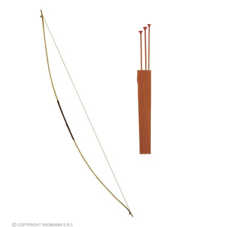 "ARCHERY SET" 152 cm (bow, quiver, arrows)