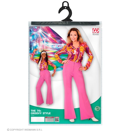 "70s LADY PANTS" purple