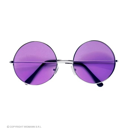 " THE 70s GLASSES WITH PURPLE LENSES"