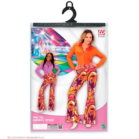 "70s LADY PANTS" orchid