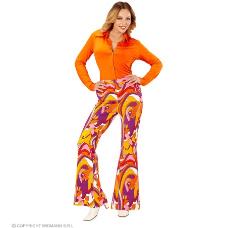 "70s LADY PANTS" orchid