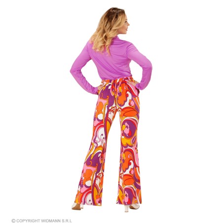 "70s LADY PANTS" orchid