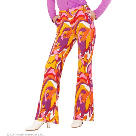 "70s LADY PANTS" orchid