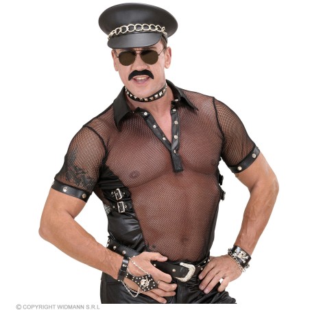 "HARD ROCK HAT" leatherlook