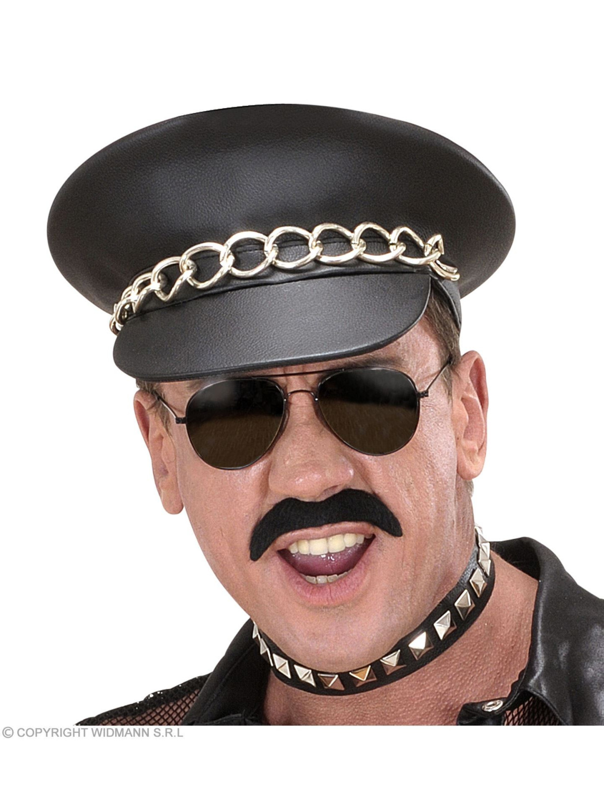 "HARD ROCK HAT" leatherlook