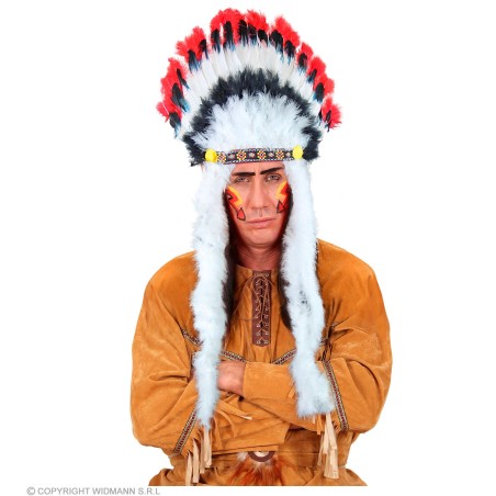 "RAGING BULL NATIVE INDIAN HEADDRESS"