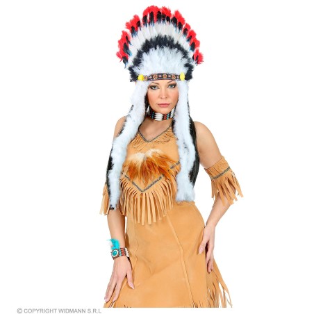 "RAGING BULL NATIVE INDIAN HEADDRESS"