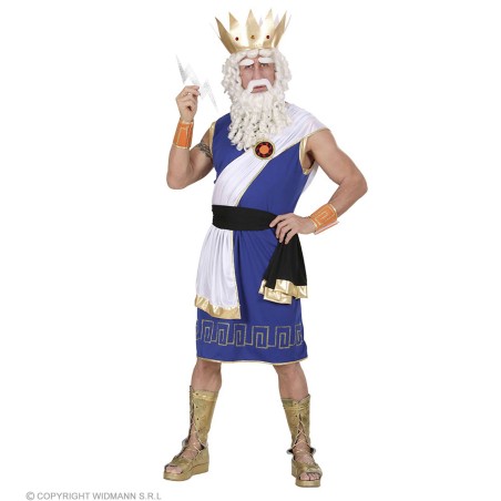 "ZEUS" (tunic, belt, sash, cuffs, crown, arrow)