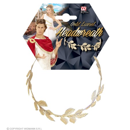 "GOLD LAUREL HEADWREATH"