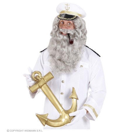 "GREY MULTICHARACTER BEARD" in box